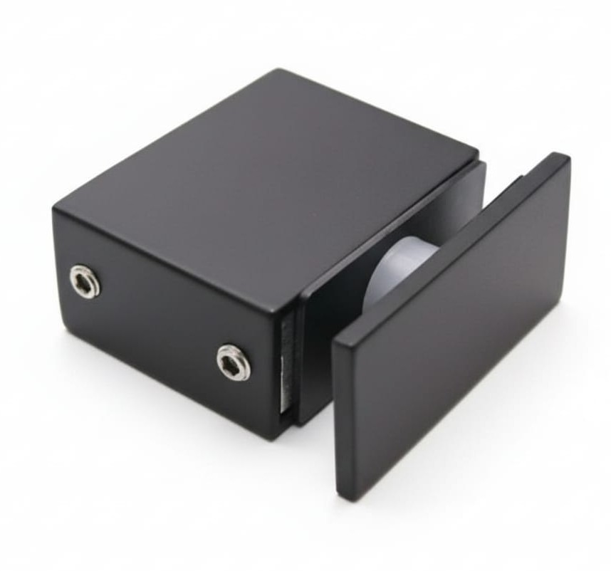 Rail Joiner End Cap — Matt Black