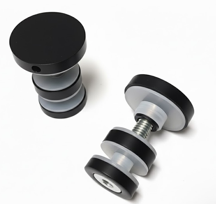 FIX Panel Rail connector — Matt Black