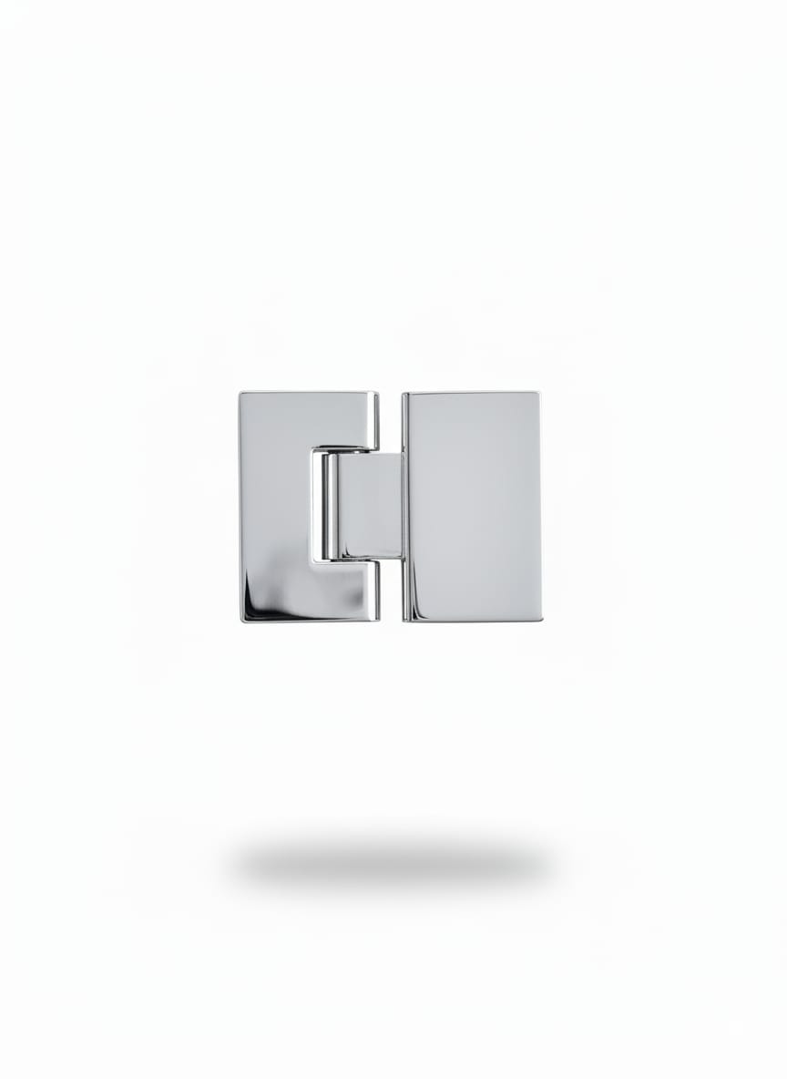 Stainless Steel 304 Hinge 180 degree — Chrome