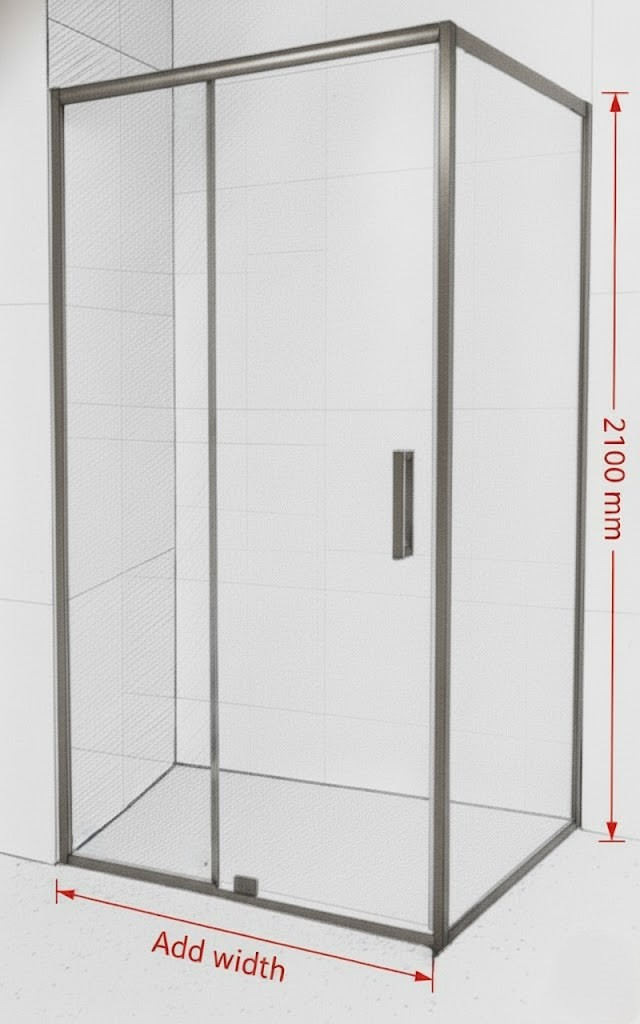 Front panel width (Dimension-A) illustration