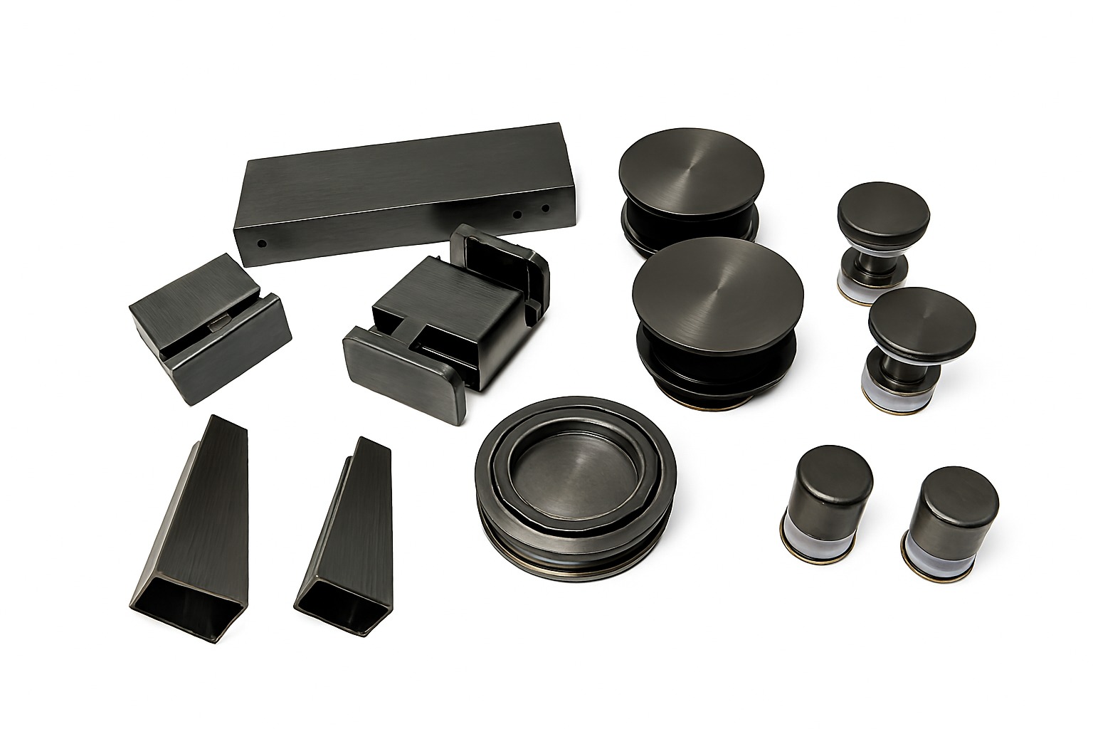 Gun Metal U-Channel hardware