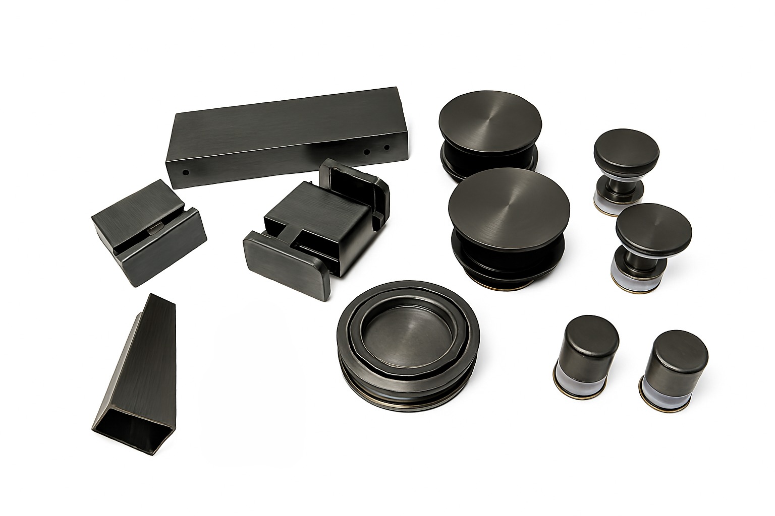 Gun Metal U-Channel hardware