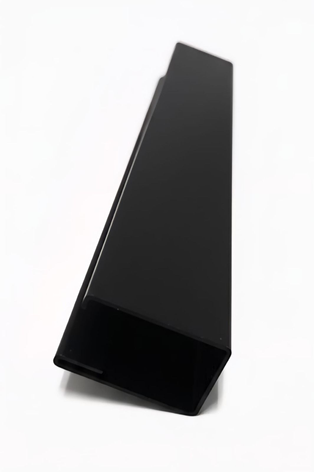 U Channel 14mm × 25mm (2100mm) — Matt Black