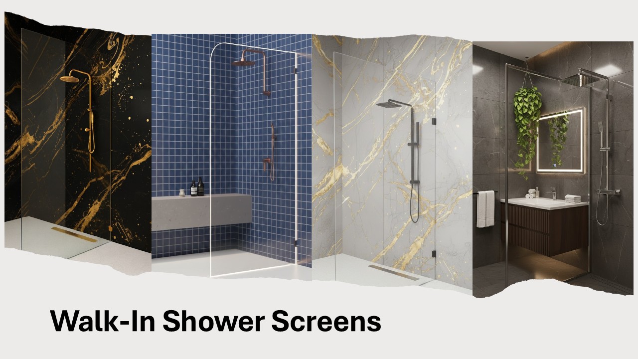 Walk-In shower screen collection